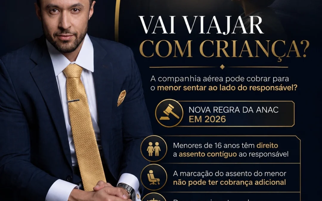 Nova regra da ANAC sobre assentos de menores: o que mudou para passageiros em 2026?
