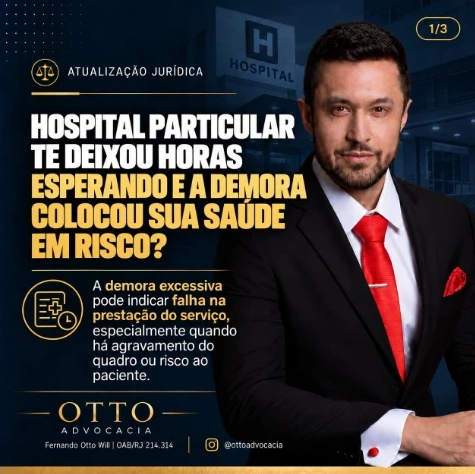 Hospital particular te deixou horas esperandoe a demora colocou sua saúde em risco?