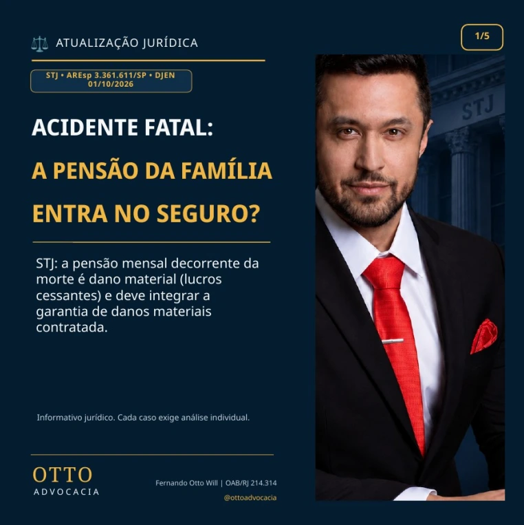 seguro-veiculo-pensao-morte-acidente-danos-materiais-stj Seguro de veículo cobre pensão por morte? STJ decide